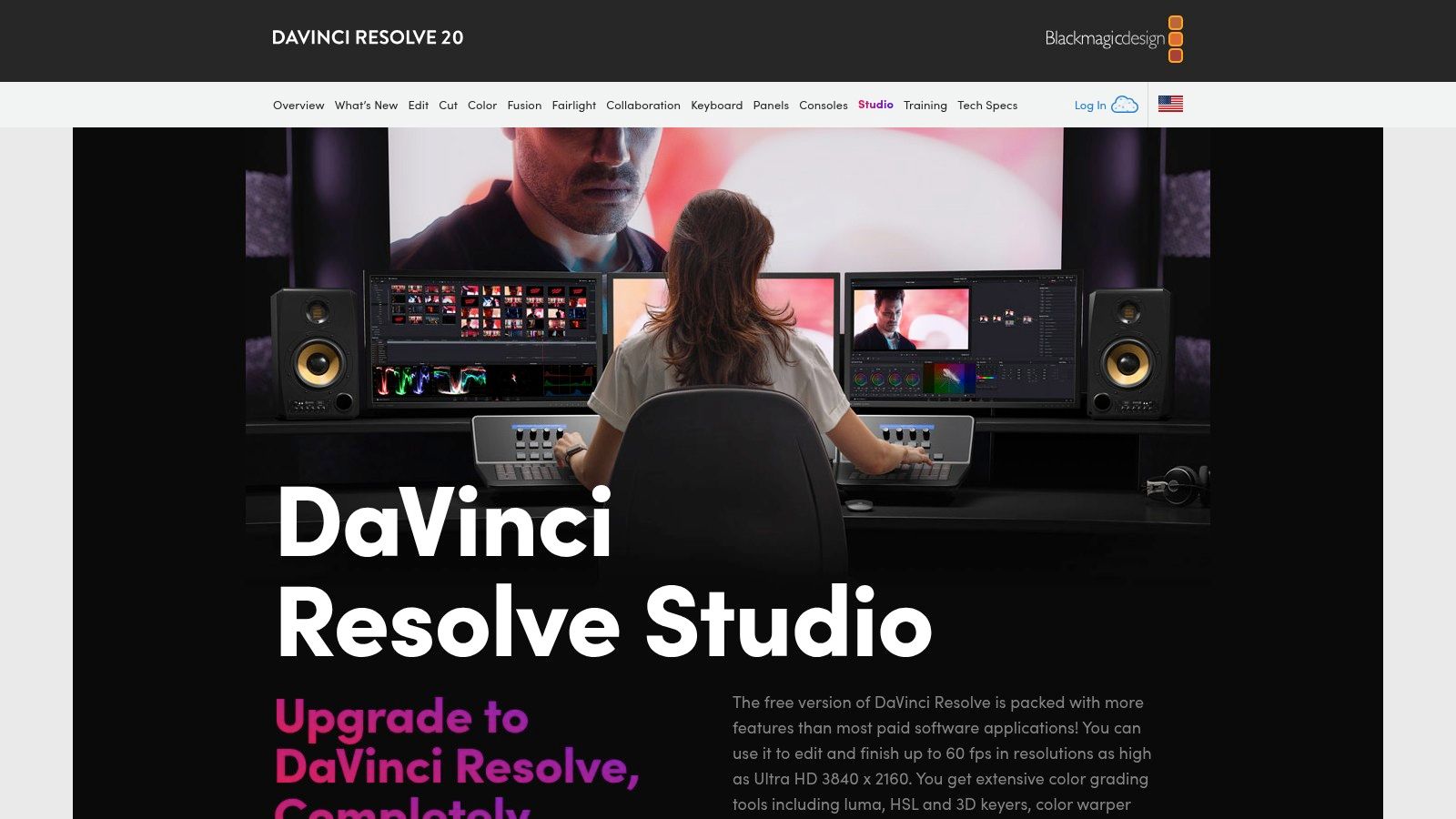 DaVinci Resolve Studio