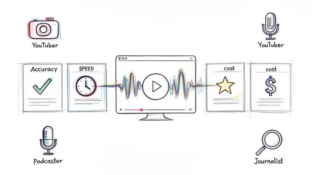 Finding the Best Video Transcription Service in 2024: A Hands-On Review