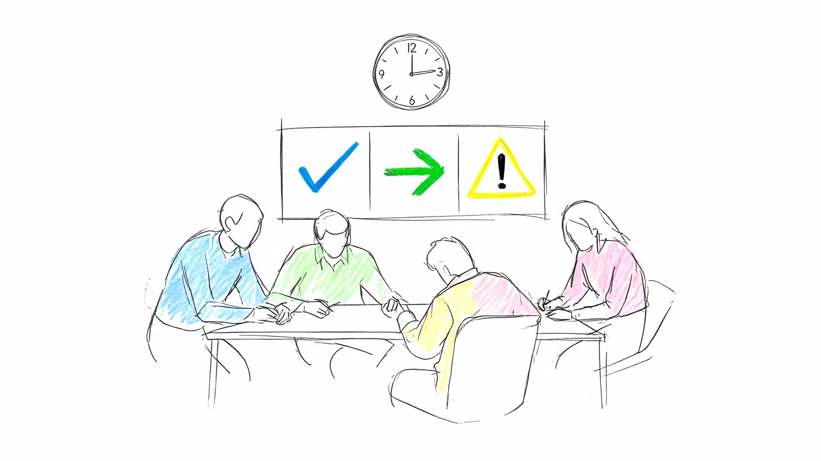 A Daily Scrum Meeting Agenda That Isn't a Waste of Time