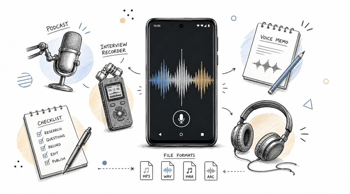 Best Free Sound Recorder App for Android: Top 10 Picks 2026