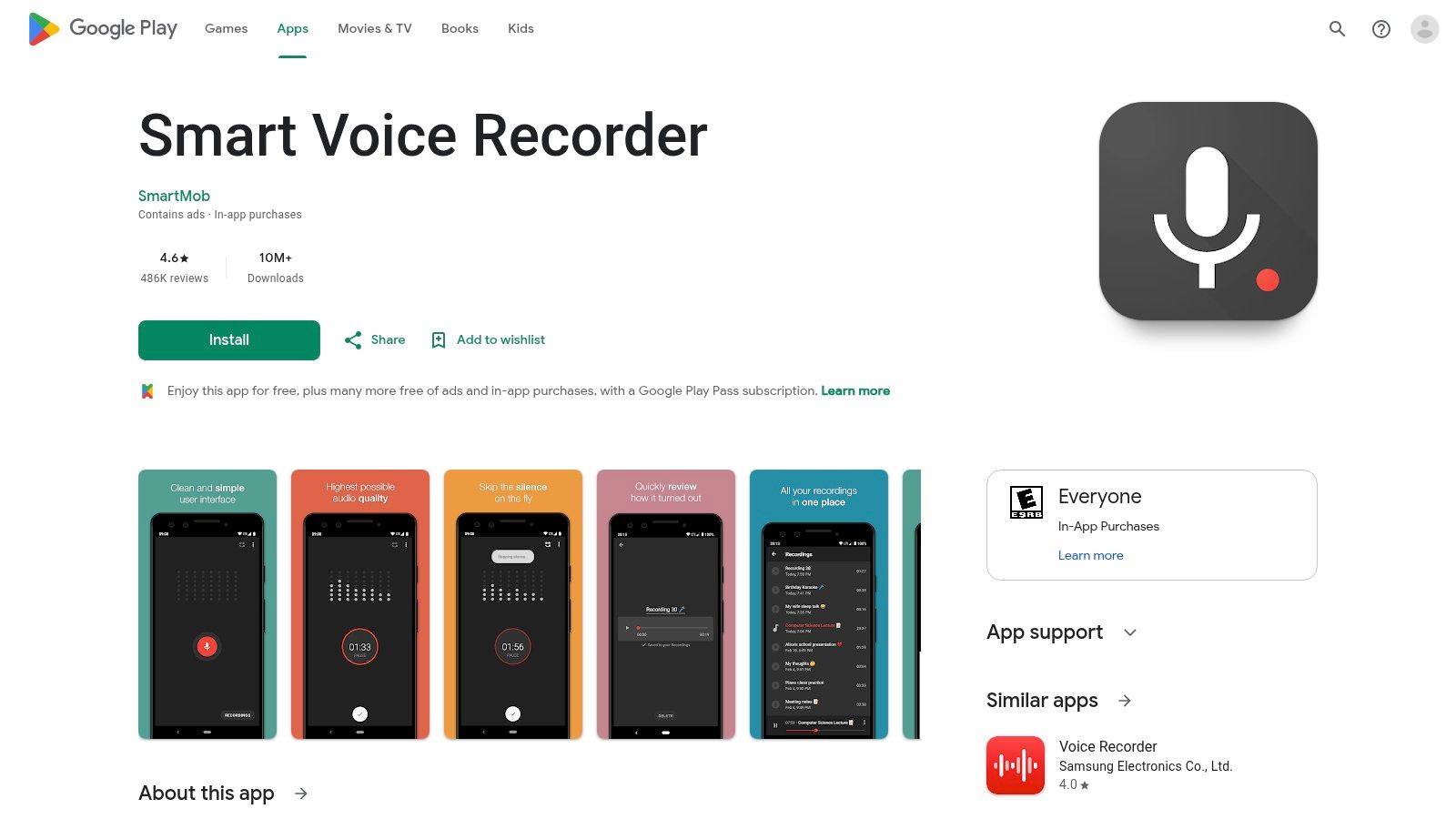 Smart Voice Recorder (SmartMob)