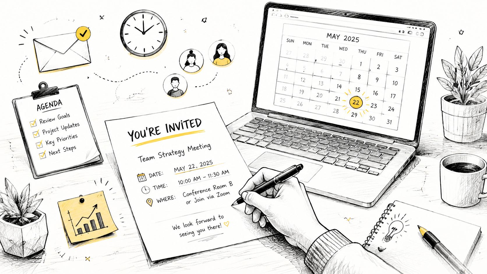Crafting Invitations for Meetings That Get Results