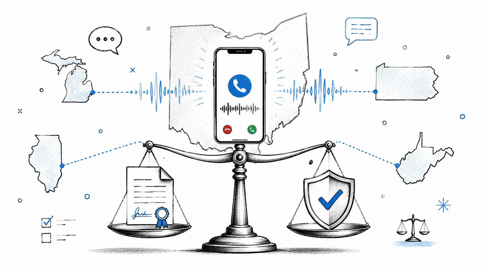 Ohio Phone Recording Laws a 2026 Practical Guide