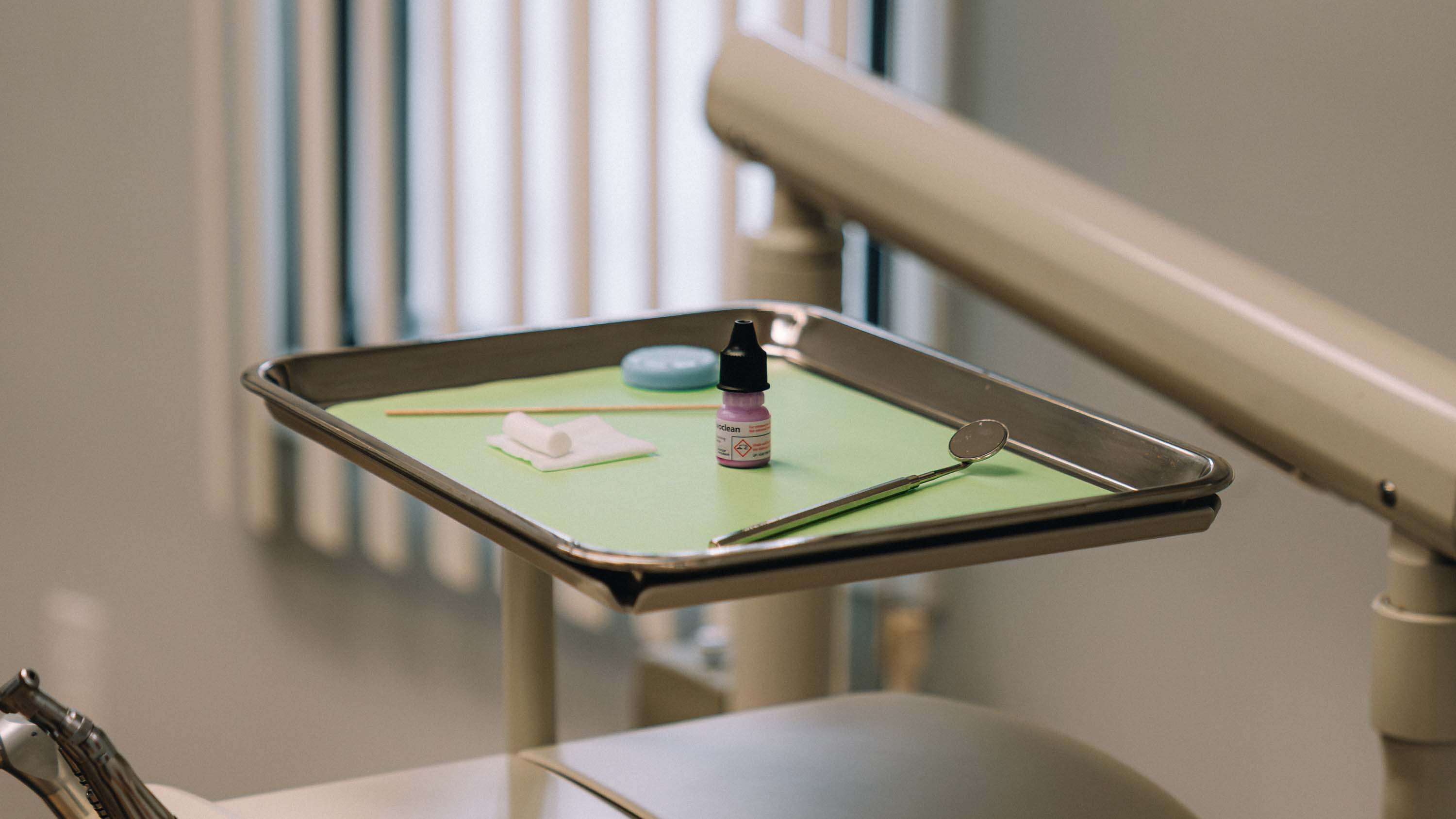 image of dental professional working