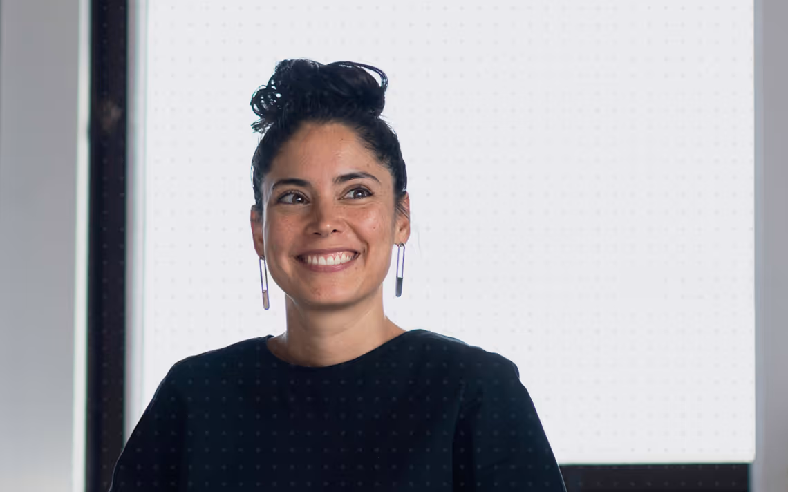femme souriant