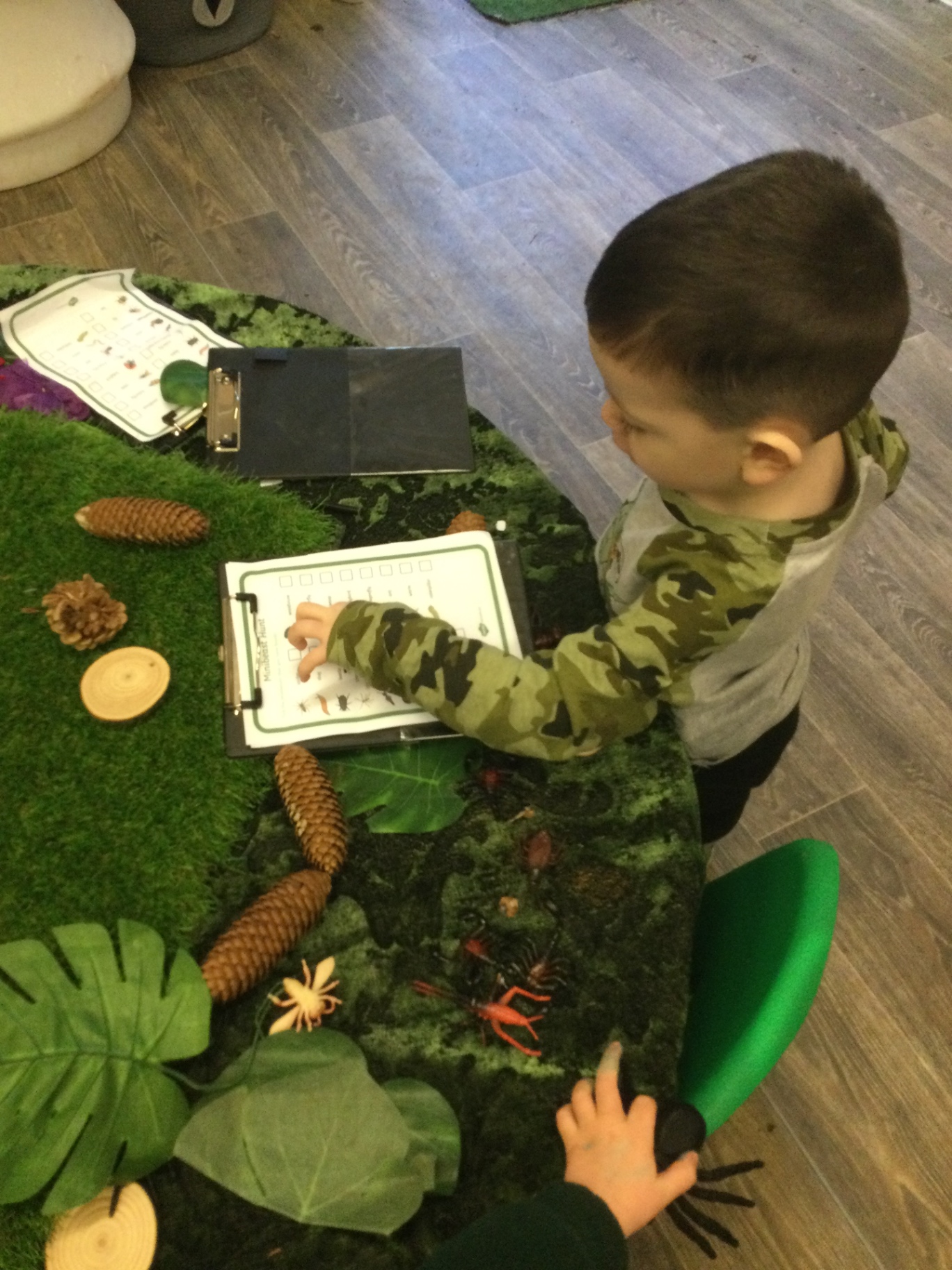 Forest School Activity with Nature Exploration