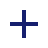Blue plus sign icon.