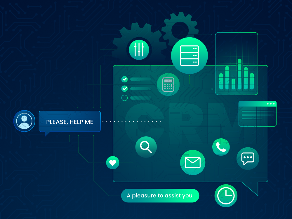 conversational ai assistant CRM