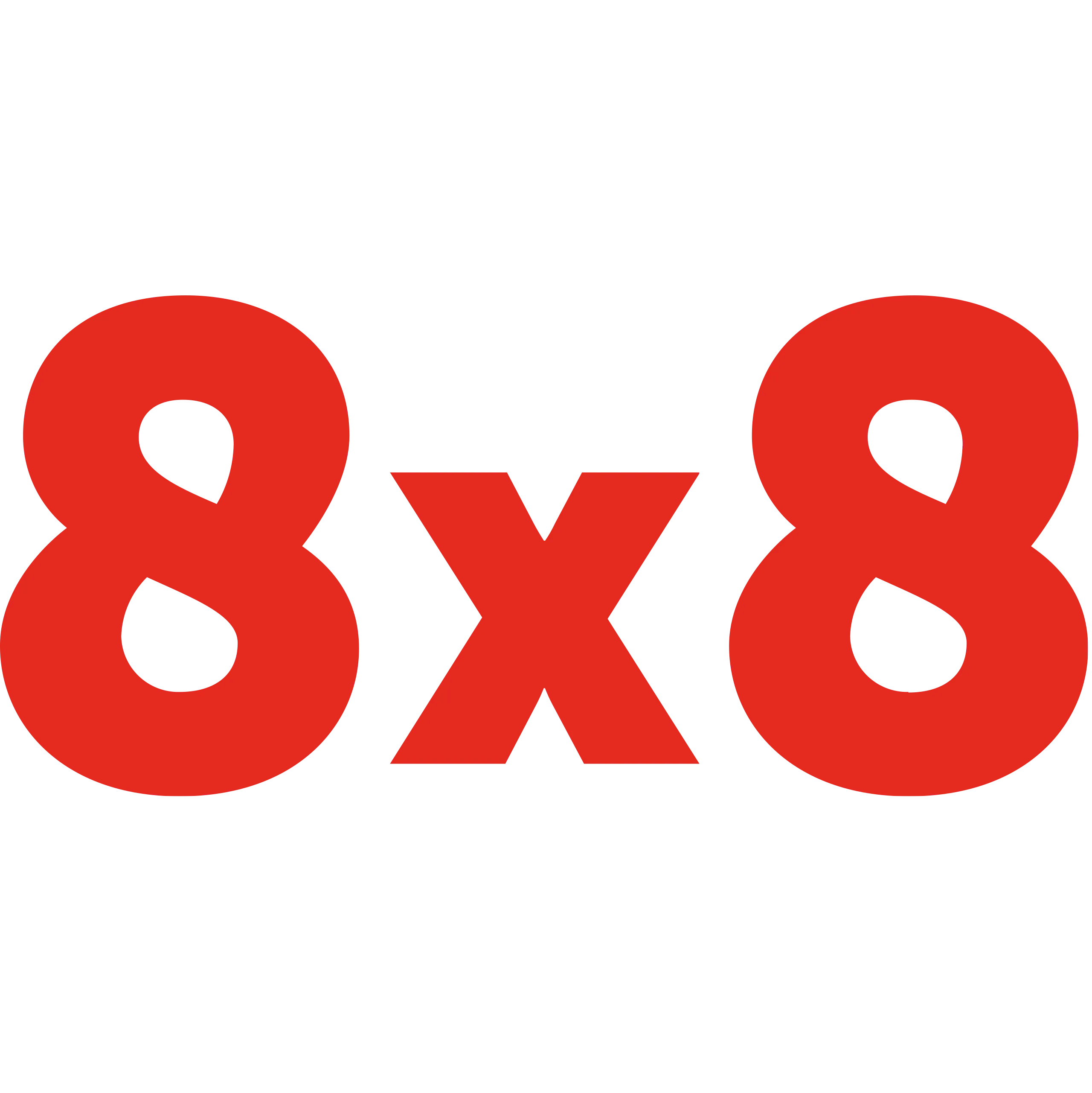 8X8