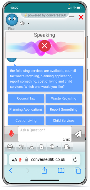 AI Voice and Visual assistant