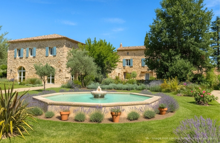 outdoor spaces at La Vivande