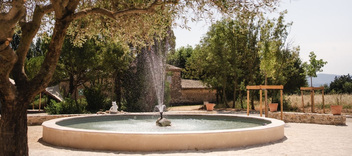 Terrasse du Domaine, fontaine 