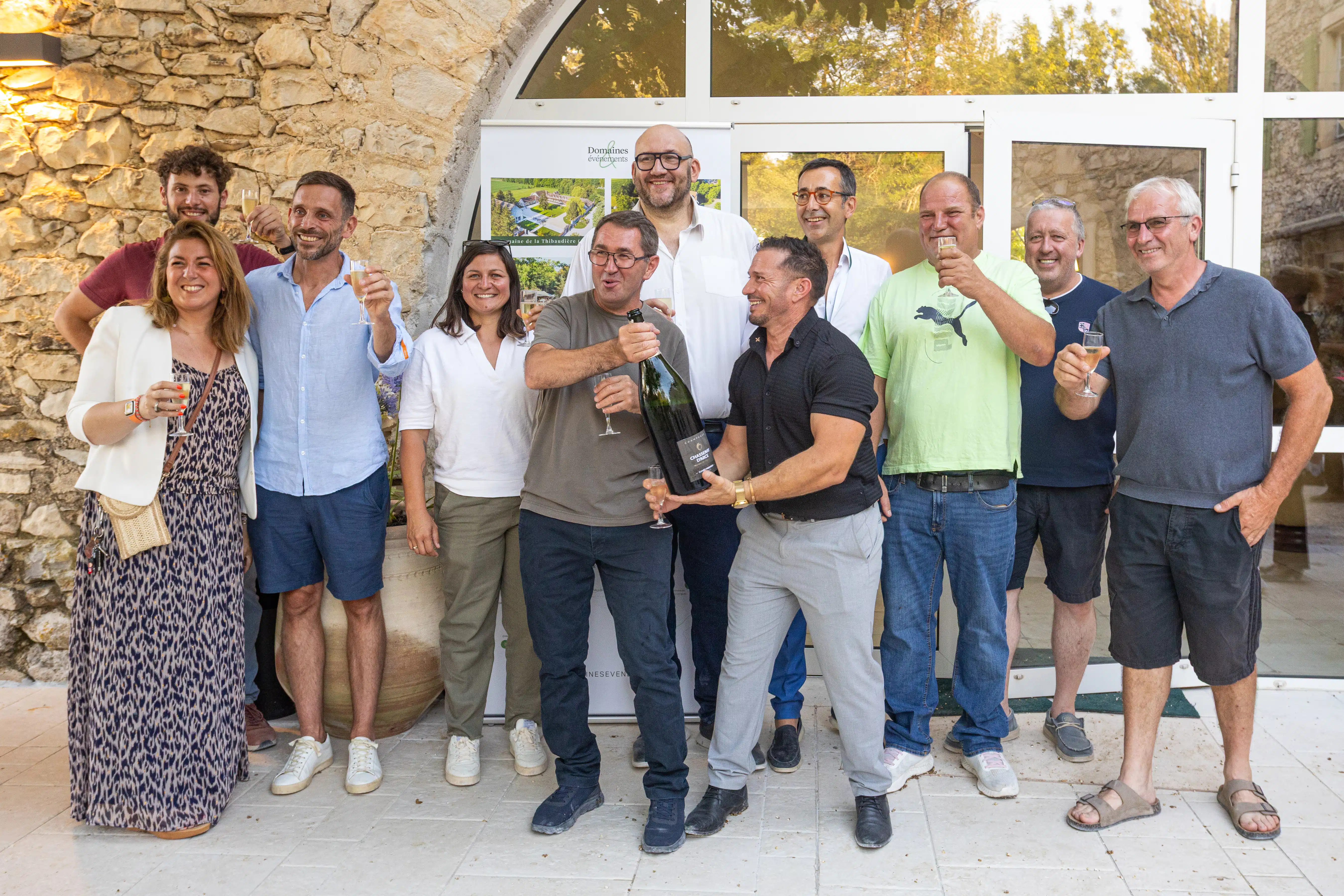 inauguration domaine de la vivande