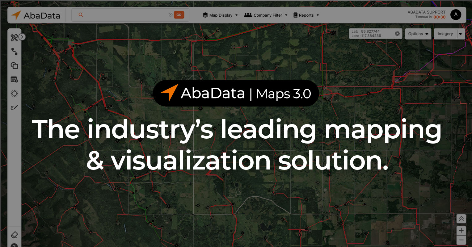 AbaData Maps 3.0 | Energy's Leading Mapping & Visualization Solution