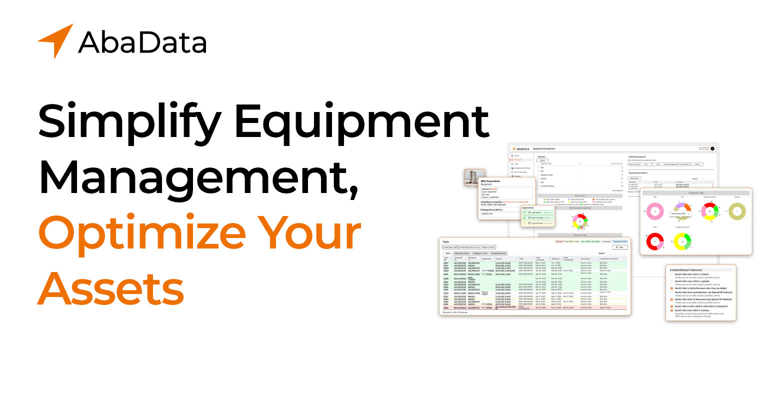AbaData Equipment Management Software | Optimize Your Assets