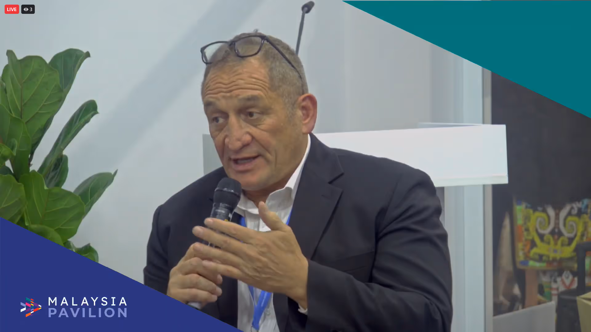 Patrick Watene shared insights at COP29