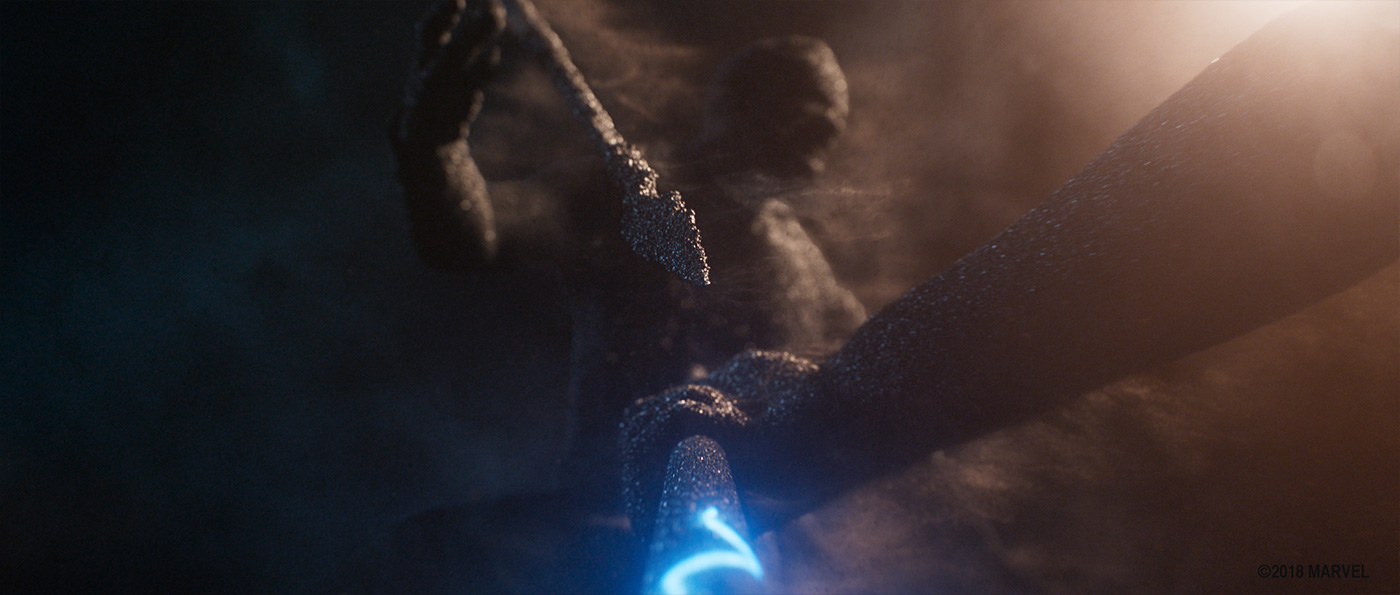 Black Panther opening prologue scene.