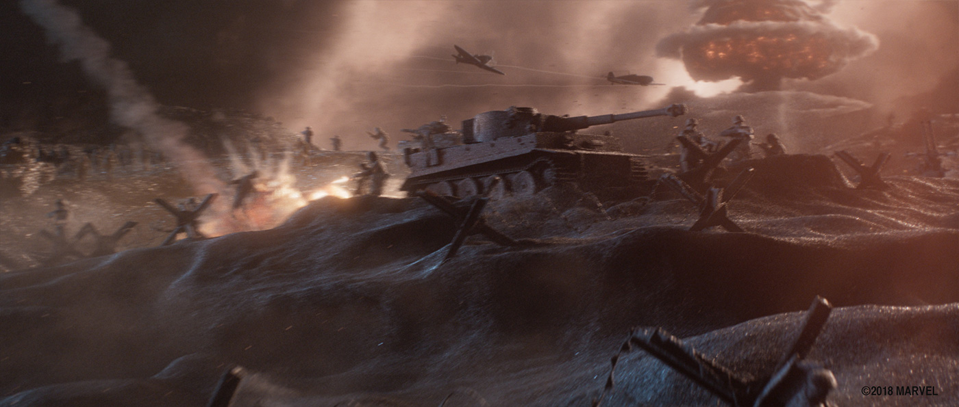 Black Panther opening prologue scene.