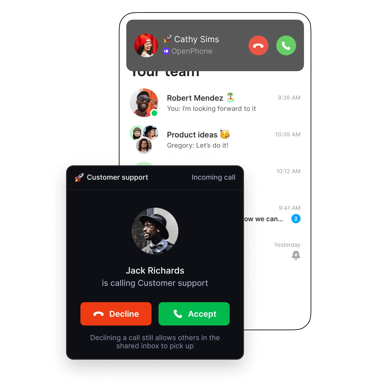 OpenPhone Business Call