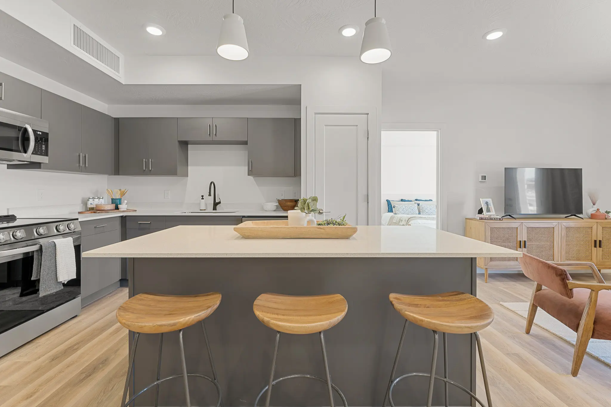 Spacious and modern apartment at Ascesa Court in St. George, UT.