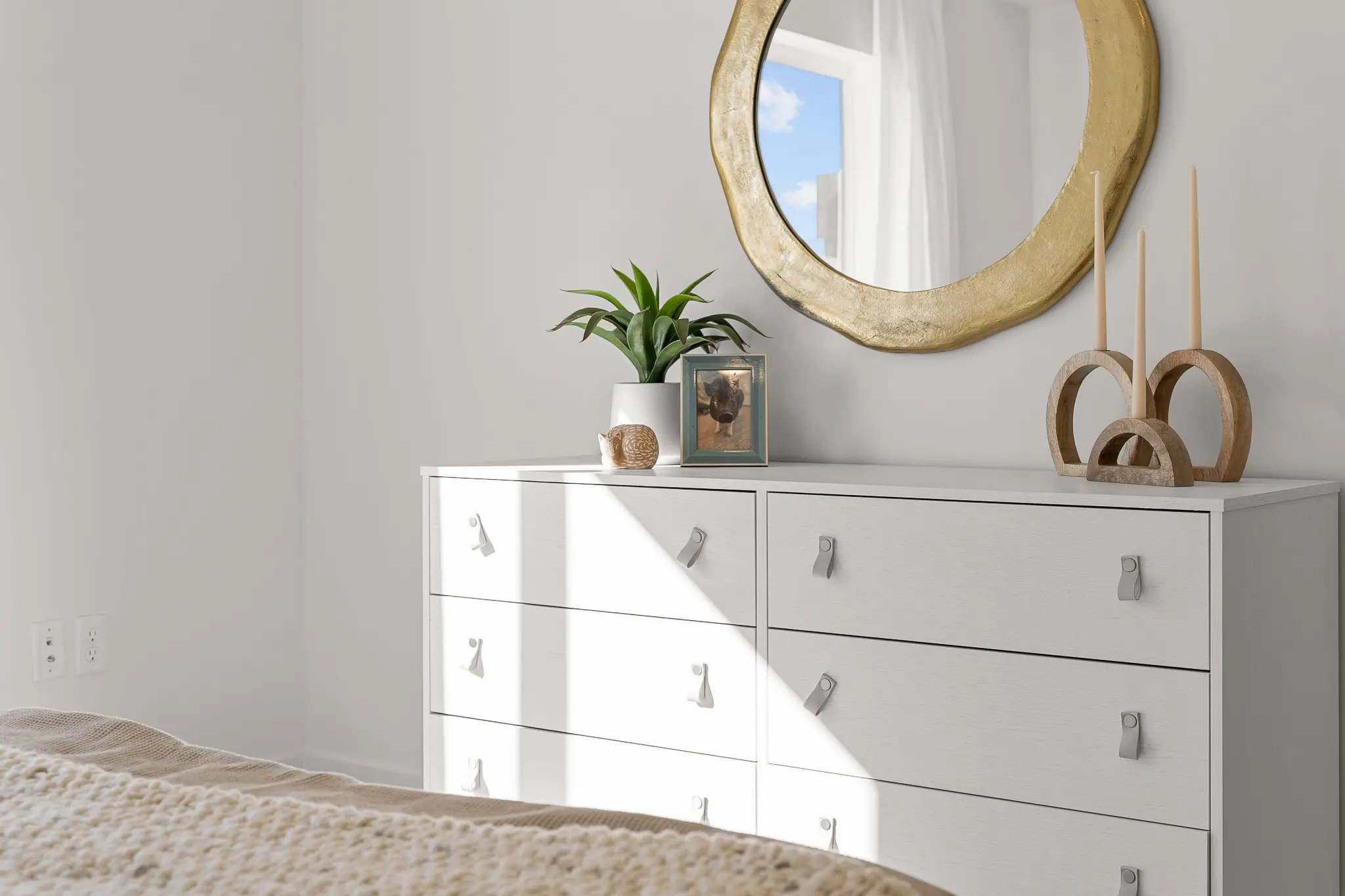 Modern finished apartment at Ascesa Court in St. George, UT.