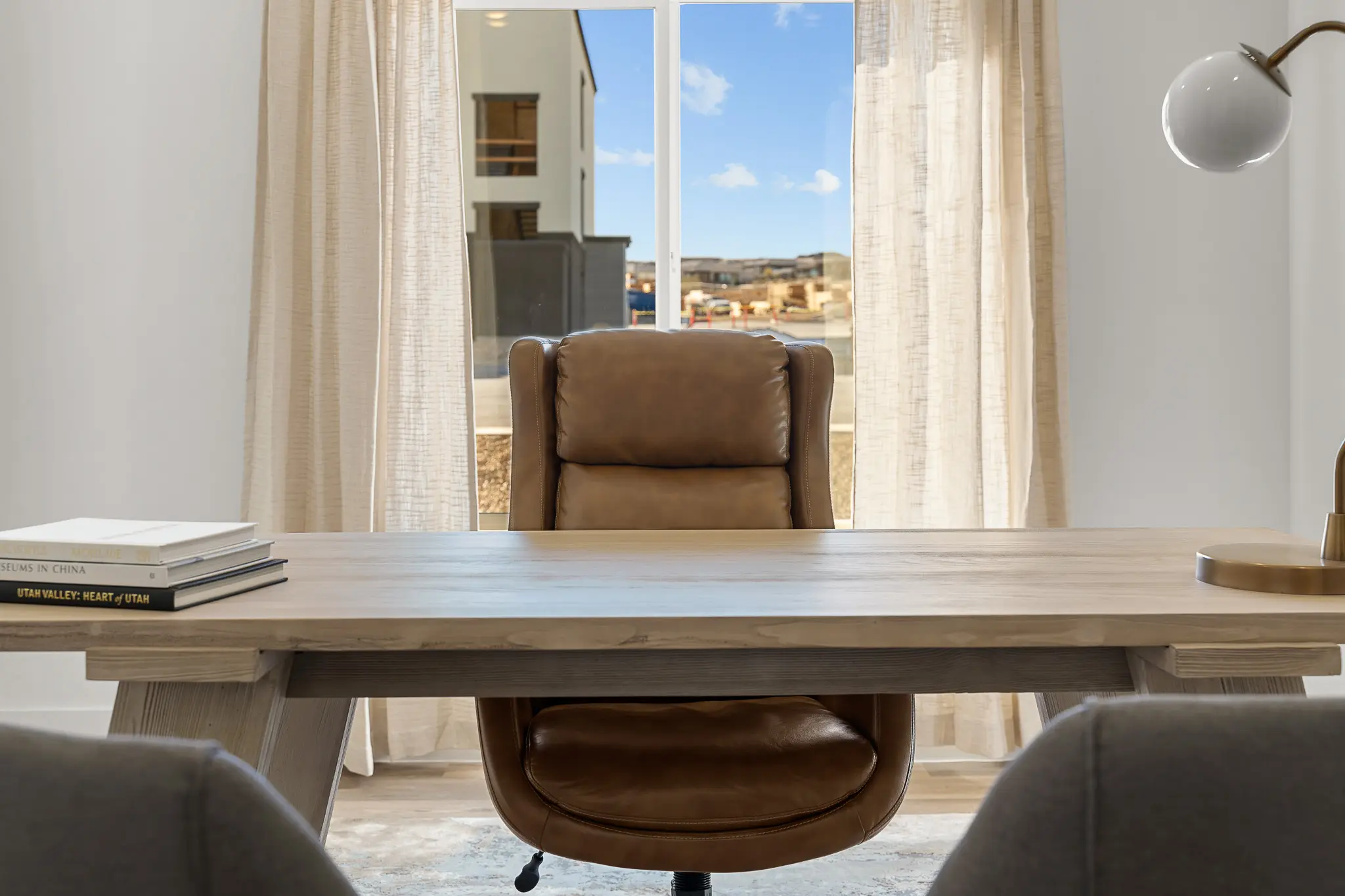 Spacious and modern apartment office at Ascesa Court in St. George, UT.