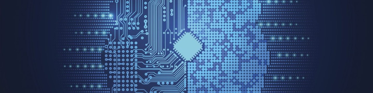 Starfish blog image showing circuit board pattern