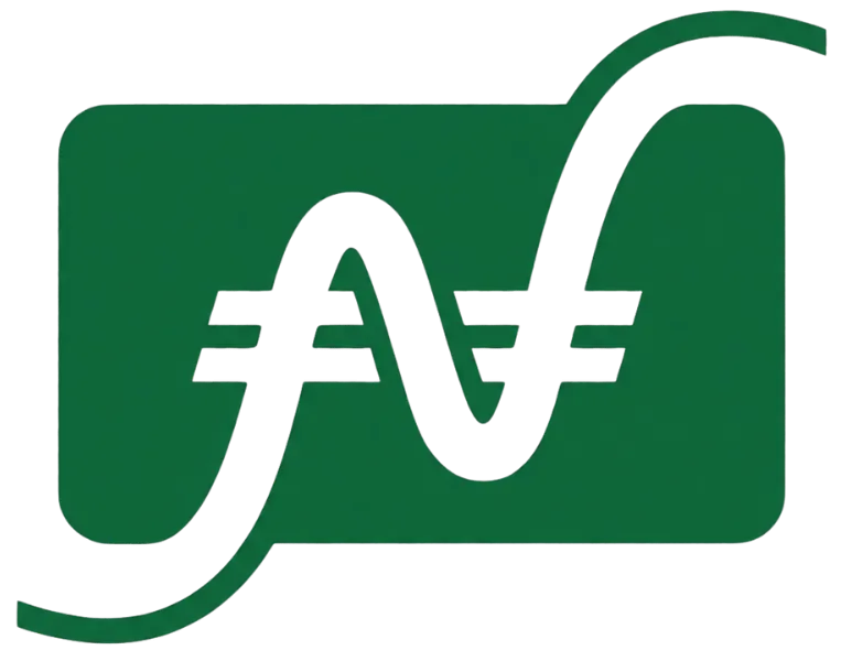 a green and black sign