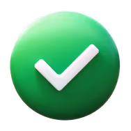 Large check mark icon