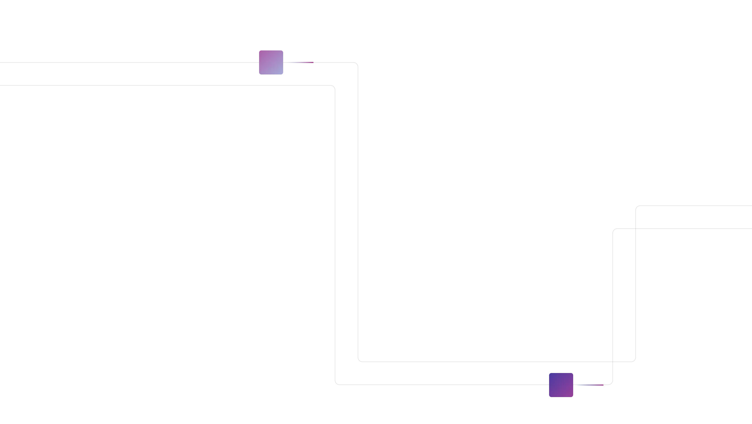 A black background with purple squares on it.