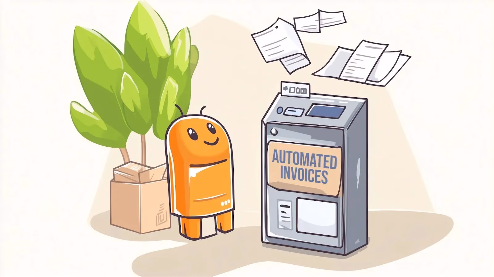 Automated invoices machine
