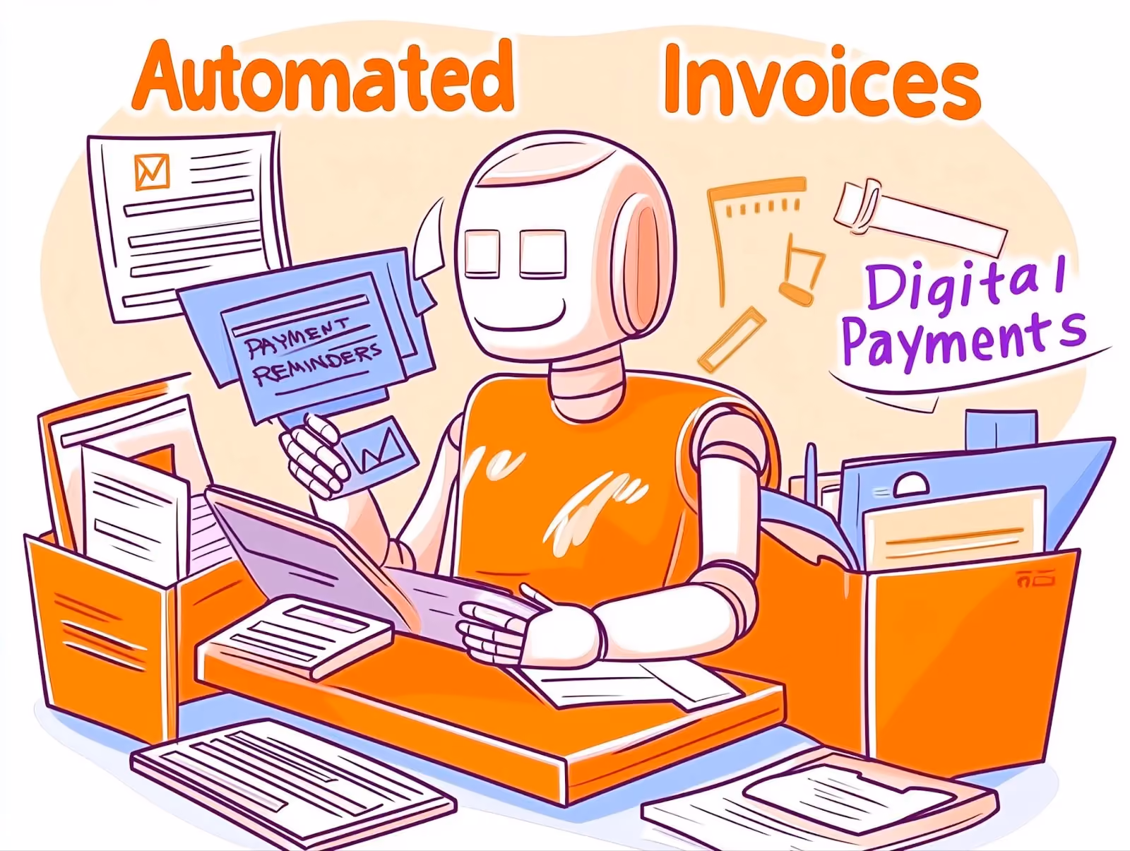 Automated invoices and digital payments