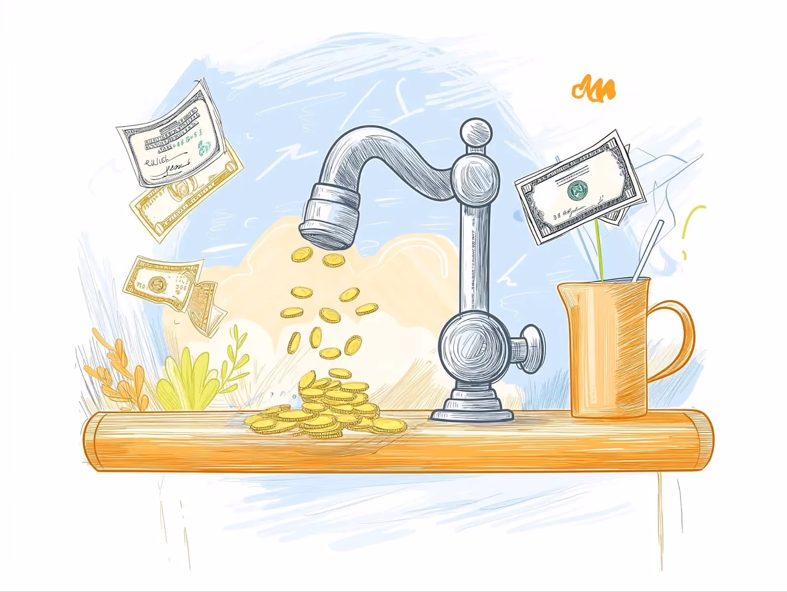 Money spout