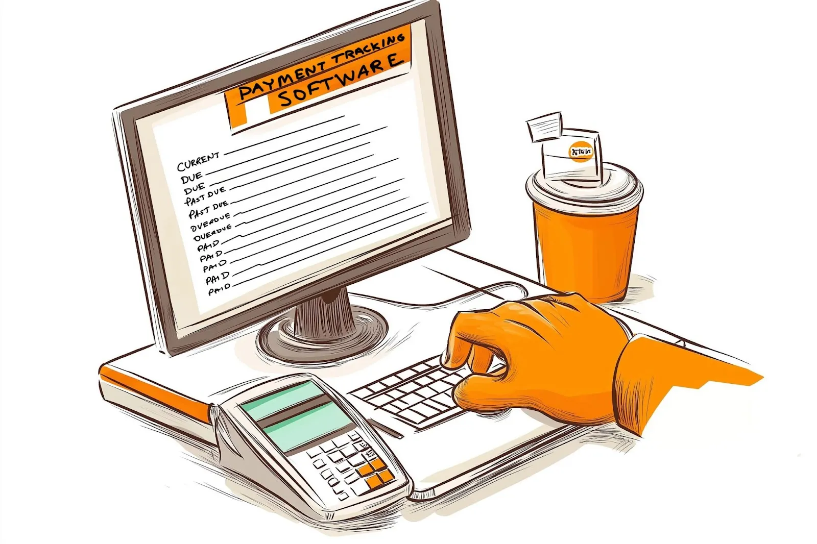 Laptop with software