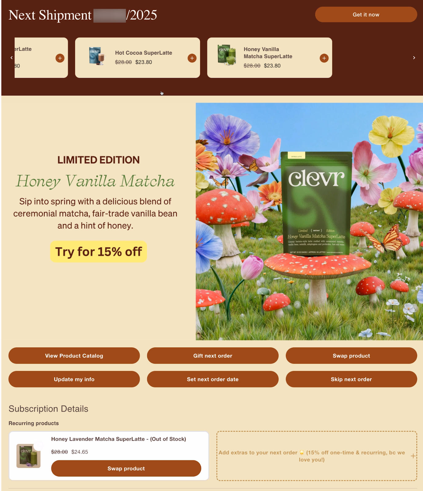 Add flexibility to customer portals with multiple options for users to manager their subscription plans