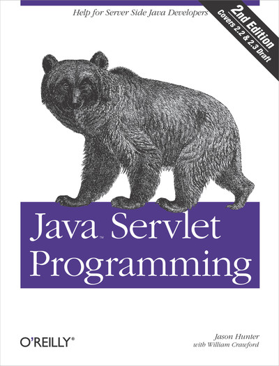 The cover of Java Servlet Programming, 2nd Edition by Jason Hunter.