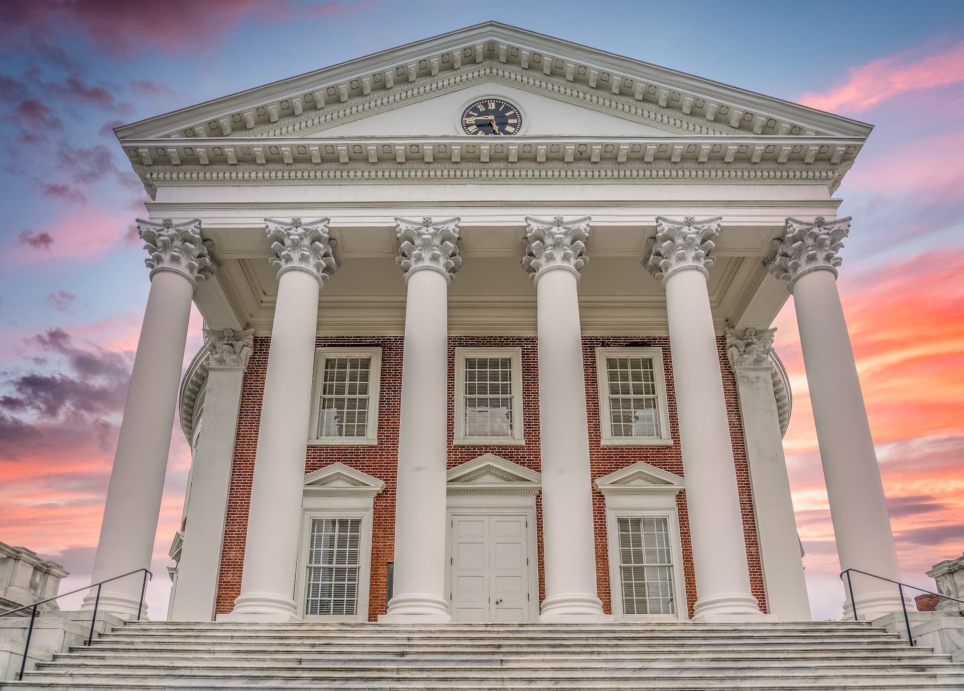 A building at the University of Virginia.