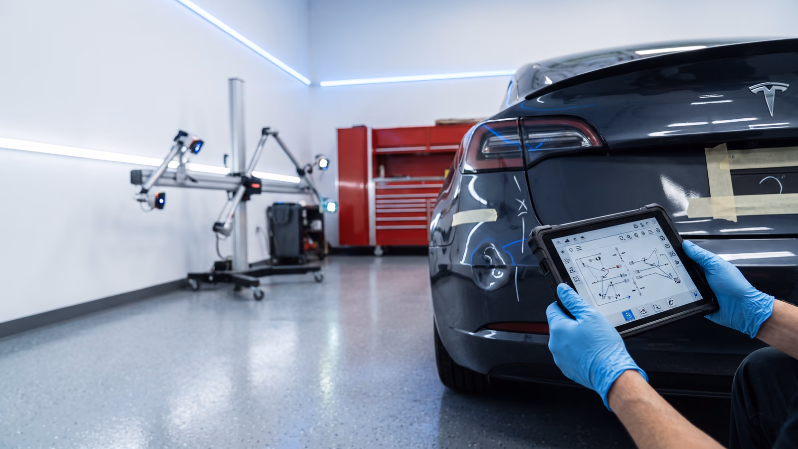 Tesla Model 3 Collision Repair in Sacramento