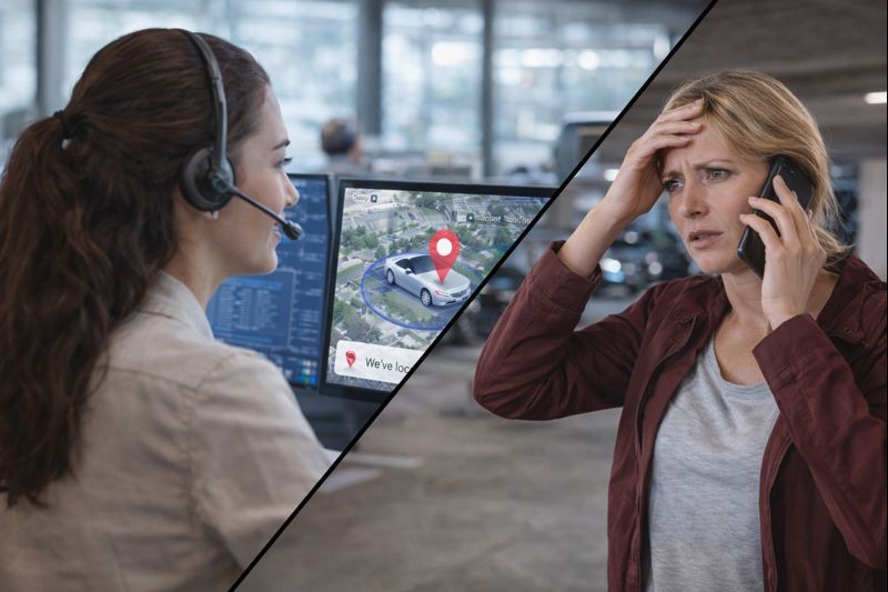 image of gps phone app
