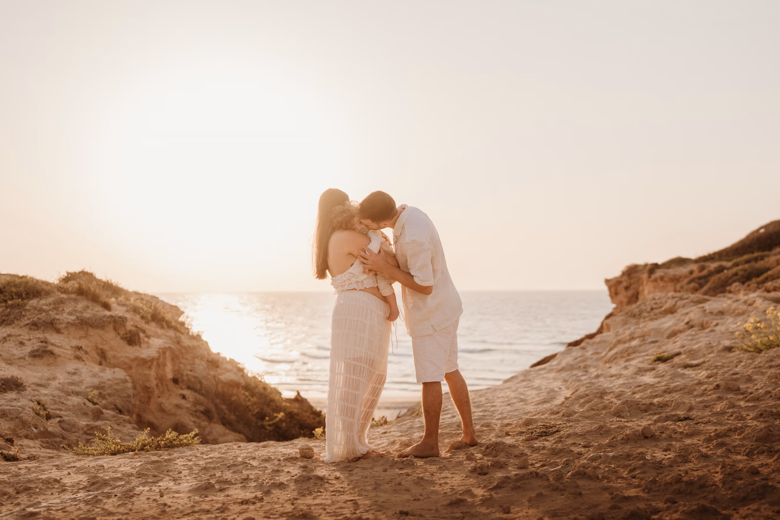 צילומי משפחה בחוף ים