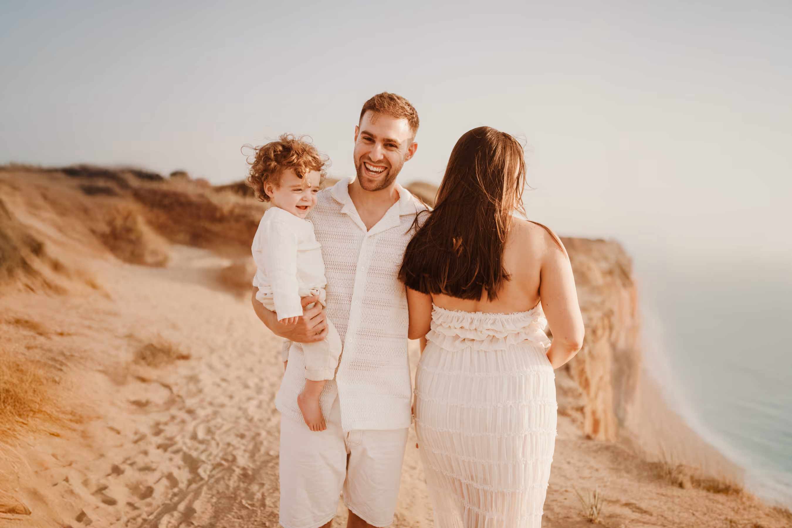 צילומי משפחה בחוף ים