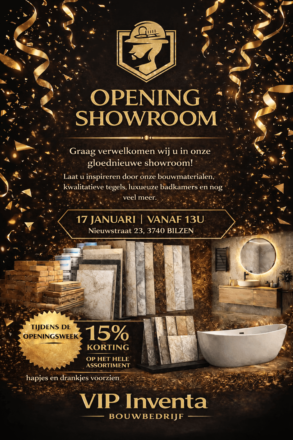 Opening van onze nieuwe showroom