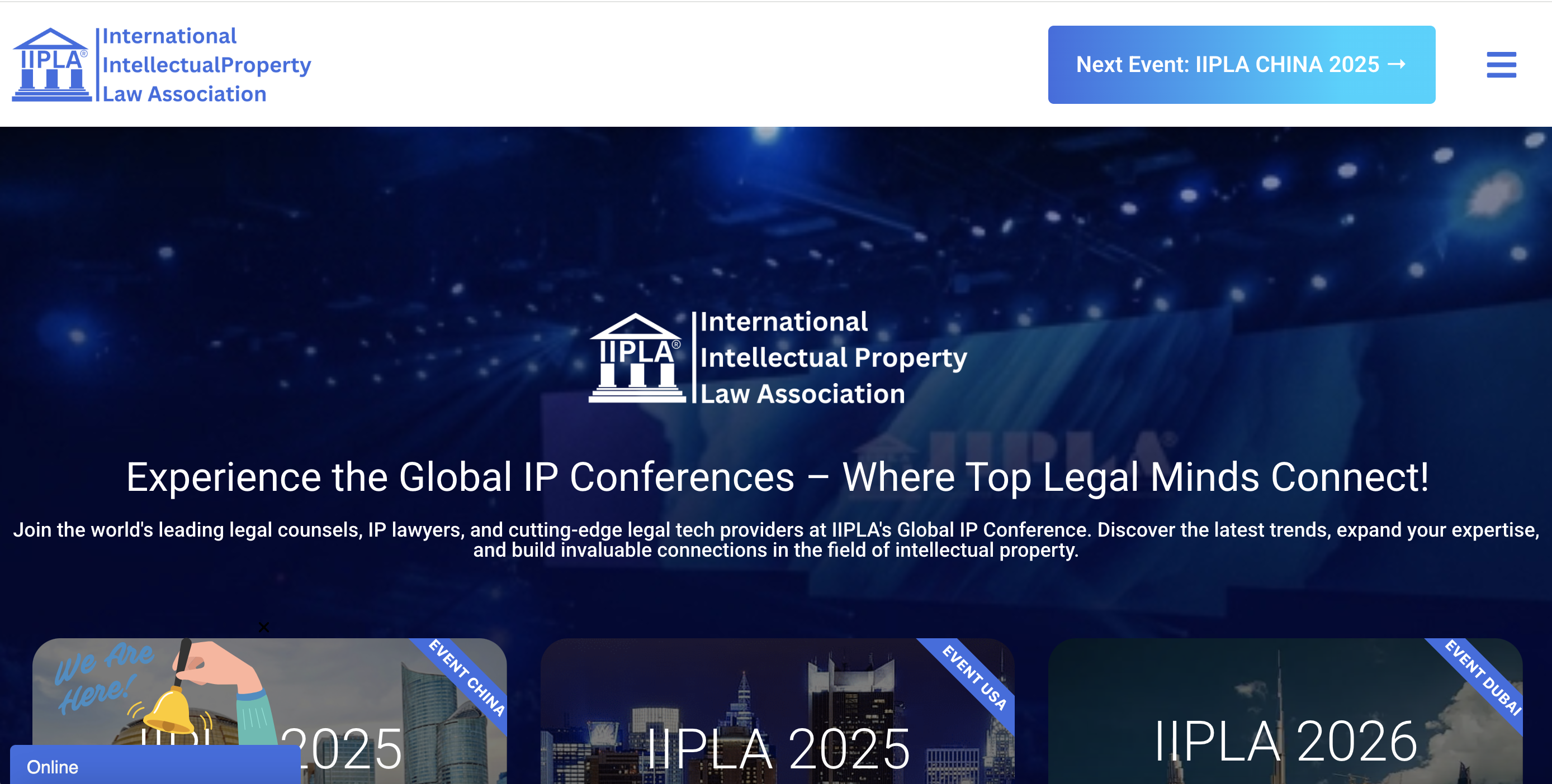 IIPLA website