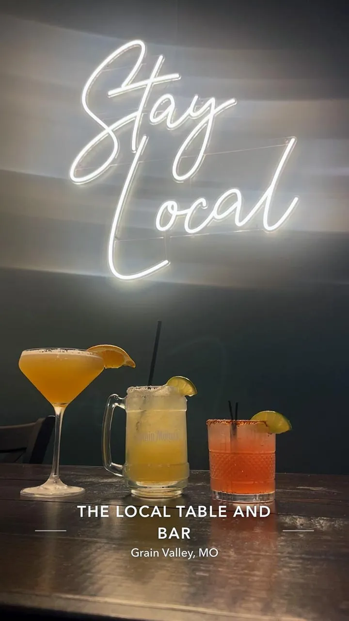 3 Cocktails at The Local Bar