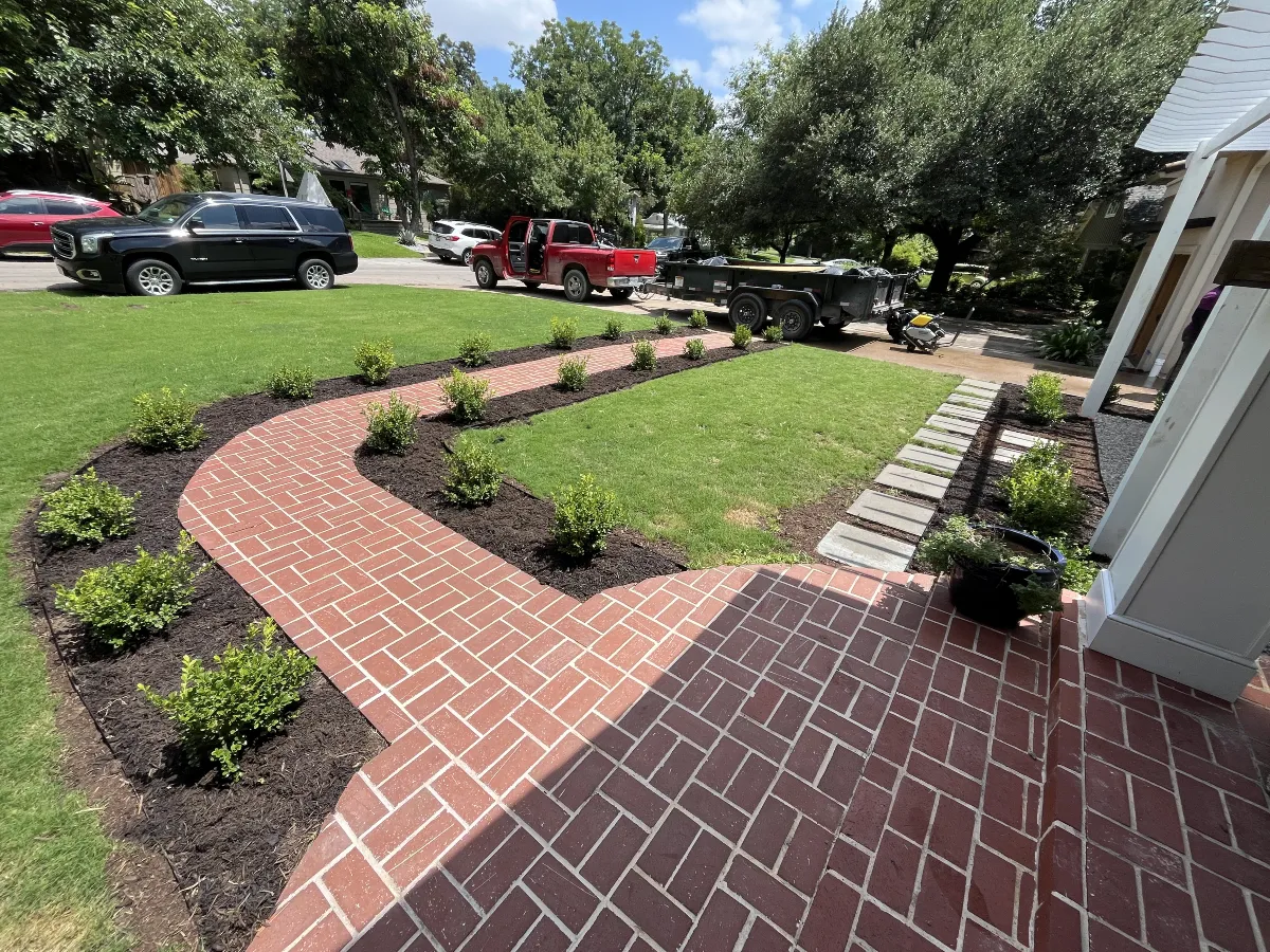 Commercial landscaping project in Mesquite TX — Prestige Landscape