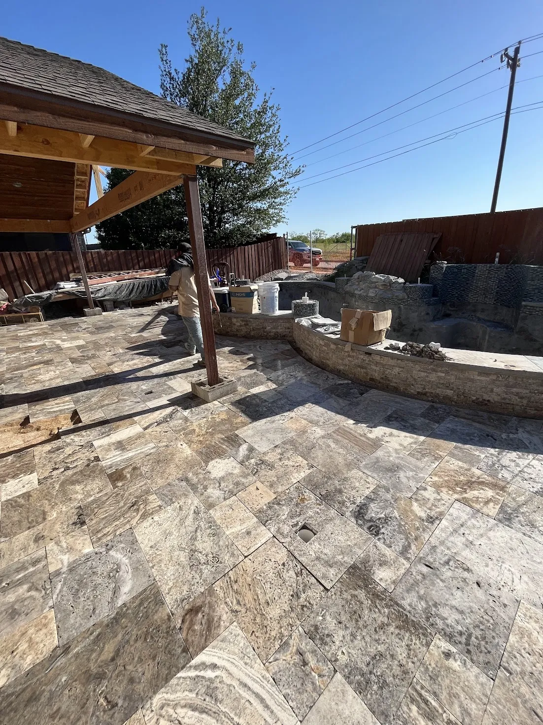 Hardscaping contractor in Dallas TX