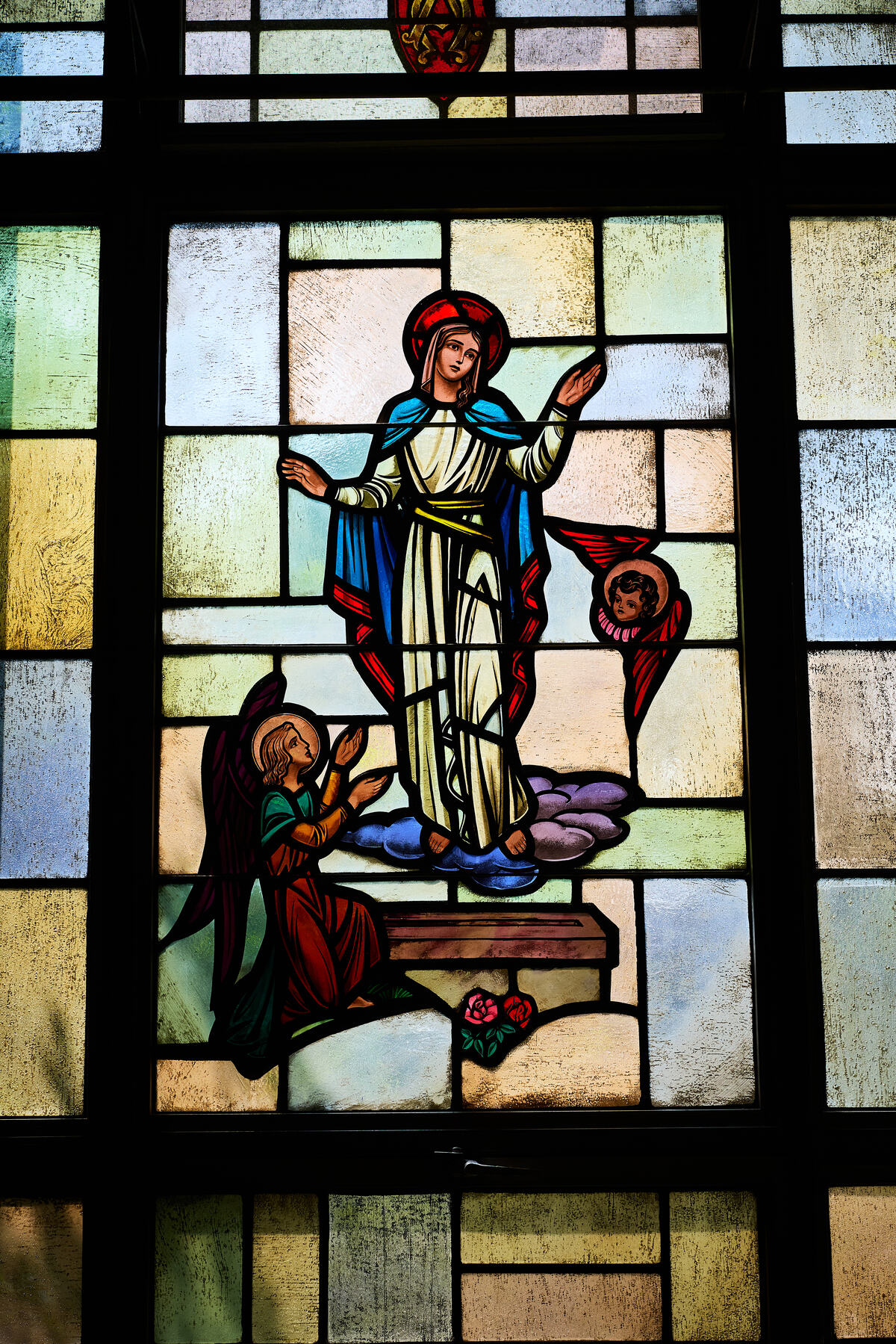 Sisters of St. Joseph church window.