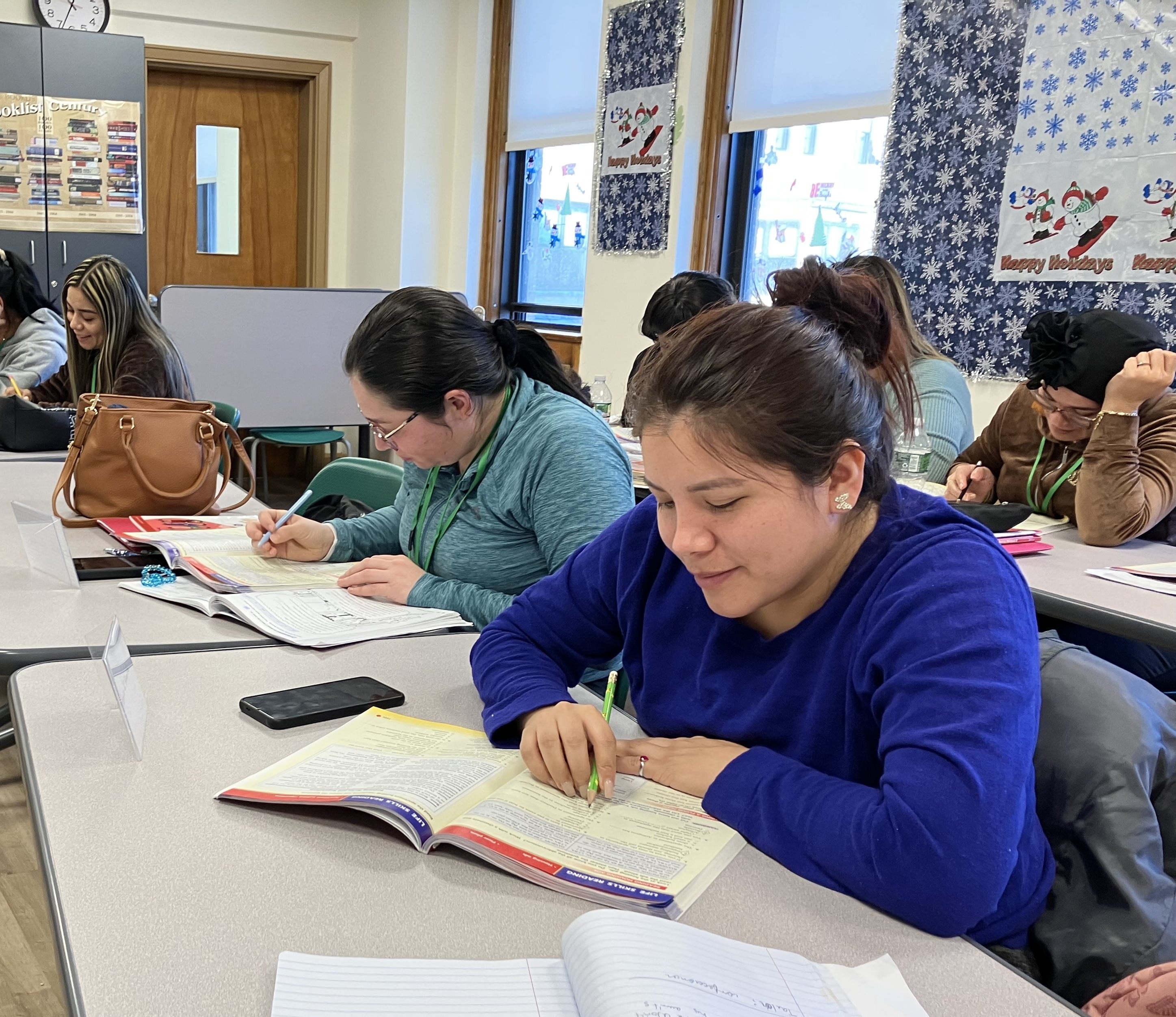 The class of English as a New Language. 