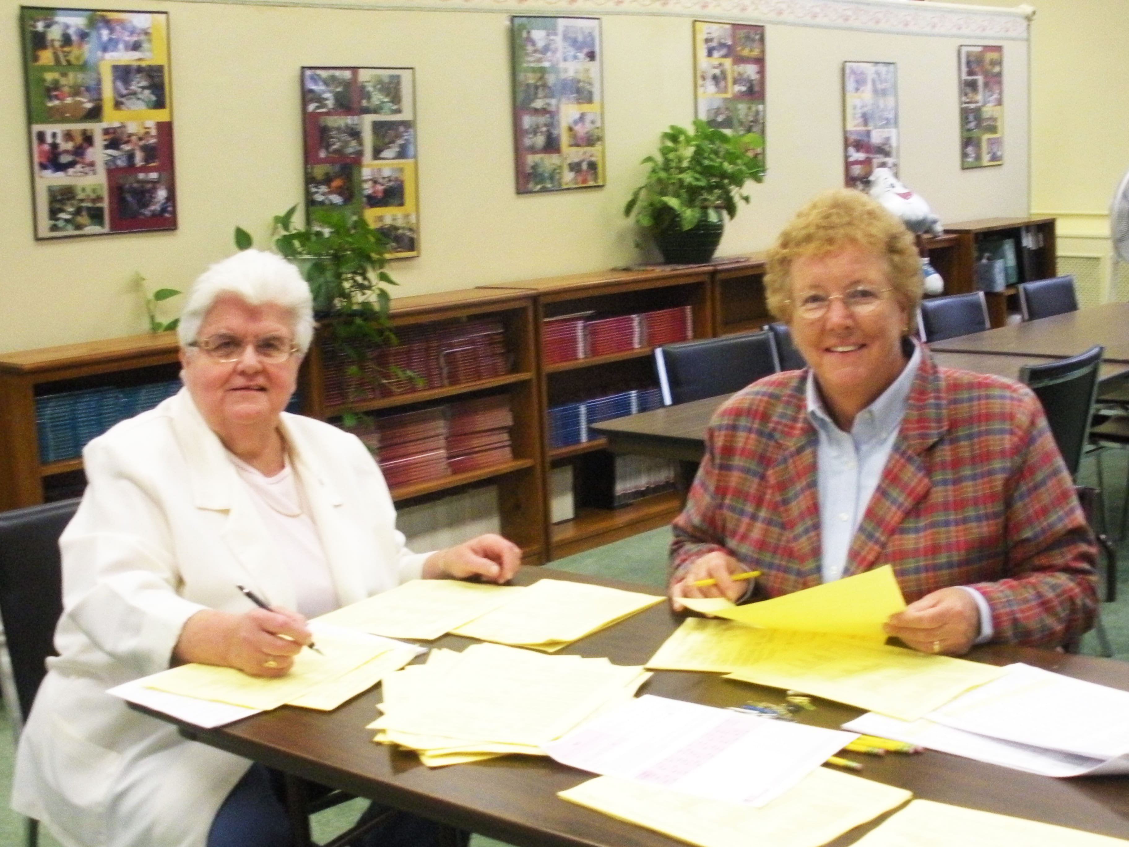Sister Kathleen Carberry and other Sister - 2000 Timeline History. 