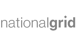 National Grid company logo in grayscale typography